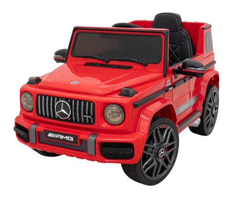 Mercedes AMG G63 dla dzieci Czerwony + Pilot
