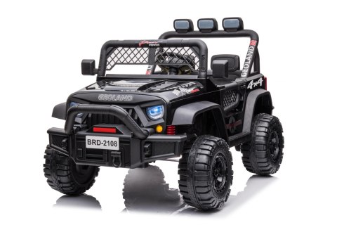 Autko terenowe Geoland Power dla 2 dzieci Czarny + Pilot + Silniki 2x200W + Bagażnik + Radio MP3 + LED Autko terenowe Geoland Power dla 2 dzieci Czarny + Pilot + Silniki 2x200W + Bagażnik + Radio MP3 + LED