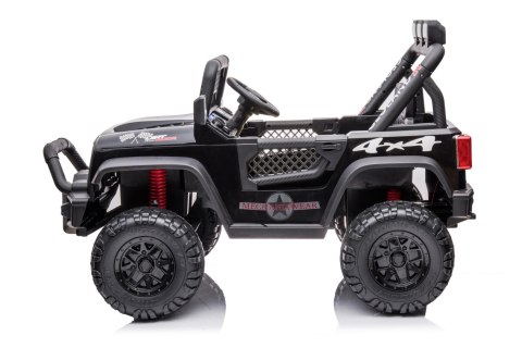 Autko terenowe Geoland Power dla 2 dzieci Czarny + Pilot + Silniki 2x200W + Bagażnik + Radio MP3 + LED Autko terenowe Geoland Power dla 2 dzieci Czarny + Pilot + Silniki 2x200W + Bagażnik + Radio MP3 + LED