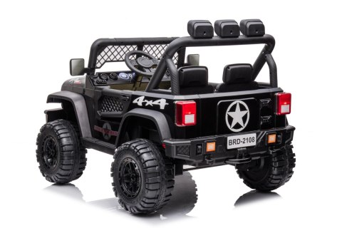 Autko terenowe Geoland Power dla 2 dzieci Czarny + Pilot + Silniki 2x200W + Bagażnik + Radio MP3 + LED Autko terenowe Geoland Power dla 2 dzieci Czarny + Pilot + Silniki 2x200W + Bagażnik + Radio MP3 + LED