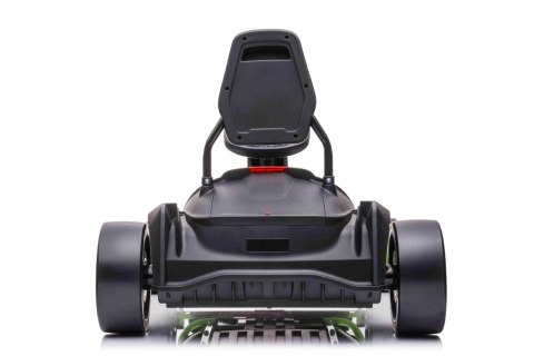 Gokart Fast 3 Drift na akumulator dla dzieci Czarny + Funkcja driftu + Silniki 2x150W + Radio LED + Pasy Gokart Fast 3 Drift na akumulator dla dzieci Czarny + Funkcja driftu + Silniki 2x150W + Radio LED + Pasy