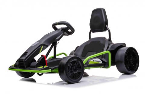 Gokart Fast 3 Drift na akumulator dla dzieci Czarny + Funkcja driftu + Silniki 2x150W + Radio LED + Pasy Gokart Fast 3 Drift na akumulator dla dzieci Czarny + Funkcja driftu + Silniki 2x150W + Radio LED + Pasy