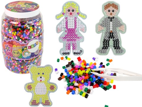 Zestaw DIY Koraliki Do Prasowania Szablony 9000 Sztuk Zestaw DIY Koraliki Do Prasowania Szablony 9000 Sztuk