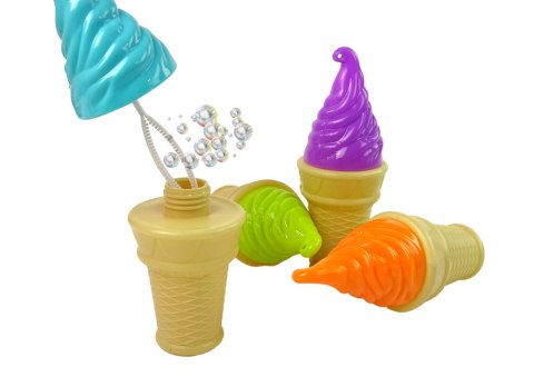 Bańki Mydlane Lody 4 Kolory 80ml Bańki Mydlane Lody 4 Kolory 80ml