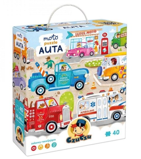 CzuCzu Moto puzzle Auta 3+ CzuCzu Moto puzzle Auta 3+