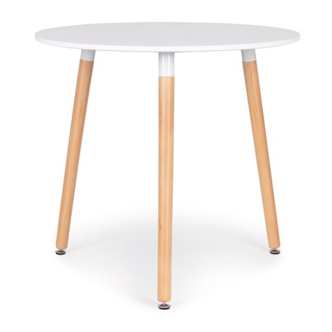 Stół stolik okrągły 80cm nowoczesny do salonu kuchni jadalni salonu ModernHome Stół stolik okrągły 80cm nowoczesny do salonu kuchni jadalni salonu ModernHome