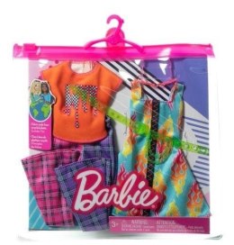 Barbie Ubranka + akcesoria 2pak HJT34
