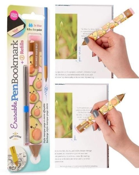 Pen Boomkark zakładka długopis - Awokado + wkłady Pen Boomkark zakładka długopis - Awokado + wkłady