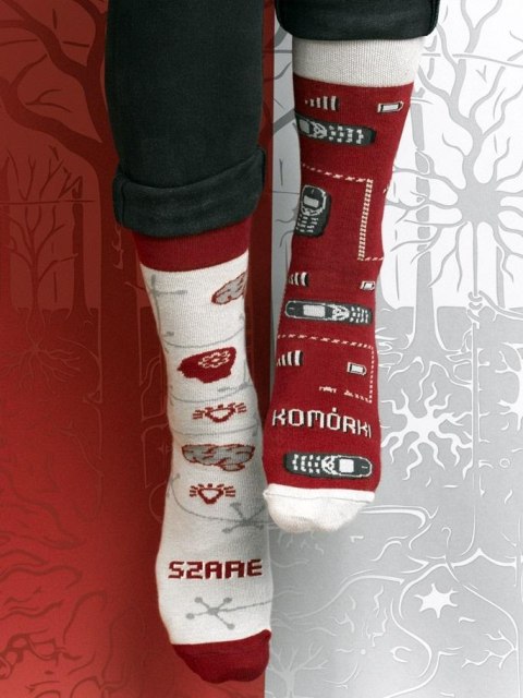 Skarpety długie Szare komórki 39-42 Skarpety długie Szare komórki 39-42