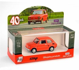 Fiat 126P czterdziestolatek czerwony