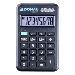 Kalkulator kieszonkowy 8 cyfr.czarny DONAU