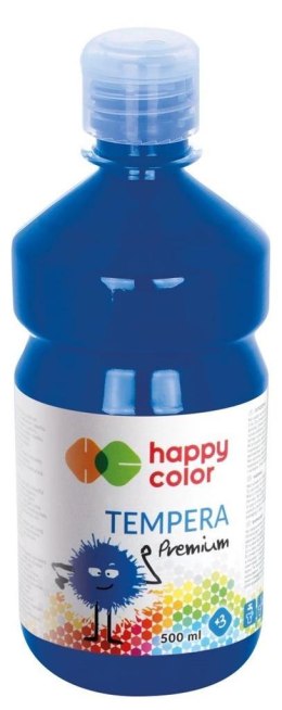 Farba tempera Premium 500ml granatowy HAPPY COLOR