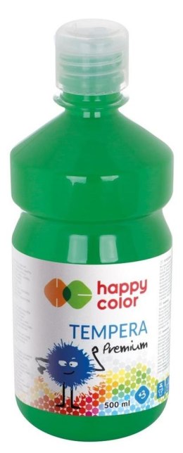 Farba tempera Premium 500ml zielona HAPPY COLOR