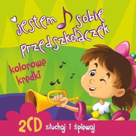 Jestem sobie przedszkolaczek. Kolorowe kredki CD Jestem sobie przedszkolaczek. Kolorowe kredki CD