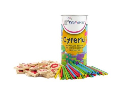 Cyferki w tubie BENIAMIN Cyferki w tubie BENIAMIN