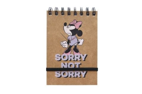 KOŁONOTES A6/96k. Kratka ZAMYKANY NA GUMKĘ / MINNIE MOUSE KRAFT LINER KOŁONOTES A6/96k. Kratka ZAMYKANY NA GUMKĘ / MINNIE MOUSE KRAFT LINER