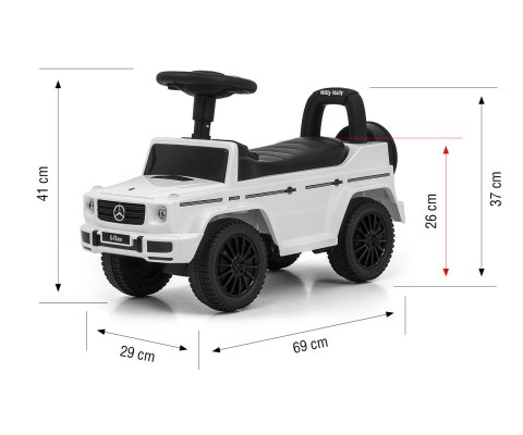 Pojazd MERCEDES G350d White S Pojazd MERCEDES G350d White S