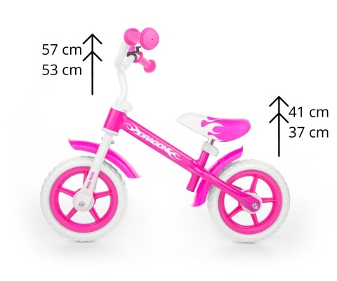 Rowerek Biegowy Dragon Pink Rowerek Biegowy Dragon Pink