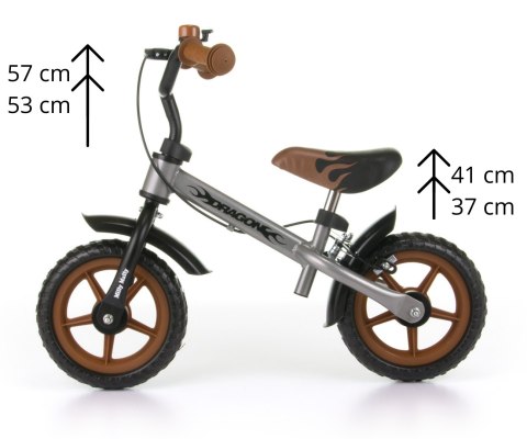 Rowerek Biegowy Dragon z hamulcem Classic Rowerek Biegowy Dragon z hamulcem Classic