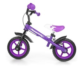 Rowerek biegowy Dragon z hamulcem violet