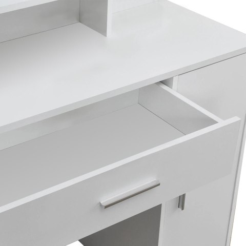 Toaletka kosmetyczna z lustrem nowoczesna biała ModernHome Toaletka kosmetyczna z lustrem nowoczesna biała ModernHome