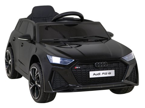 Audi RS 6 Elektryczny Samochodzik dla dzieci Czarny + Pilot + Koła EVA + Wolny Start + Audio LED Audi RS 6 Elektryczny Samochodzik dla dzieci Czarny + Pilot + Koła EVA + Wolny Start + Audio LED