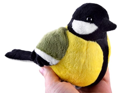 Maskotka pluszowa Sikorka bogatka 13cm ptak 13958 Maskotka pluszowa Sikorka bogatka 13cm ptak 13958