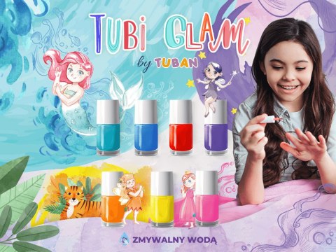 Tubi Glam lakier do paznokci Turkusowy ZA4381 Tubi Glam lakier do paznokci Turkusowy ZA4381