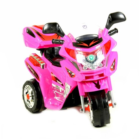 Motor na akumulator dla dzieci kufer LED MOTO-S-2-RÓŻOWY Motor na akumulator dla dzieci kufer LED MOTO-S-2-RÓŻOWY