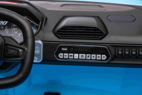 Auto na akumulator Pojazd Buggy Racing 5 Niebieski 24V