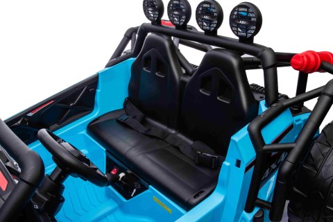 Auto na akumulator Pojazd Buggy Racing 5 Niebieski 24V