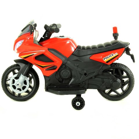 Motor na akumulator dla dzieci świecący kogut SKÓRA MOTO-SX-6-CZERWONY Motor na akumulator dla dzieci świecący kogut SKÓRA MOTO-SX-6-CZERWONY