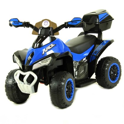 Quad na akumulator dla dzieci kuferek QUAD-SX-3-NIEBIESKI