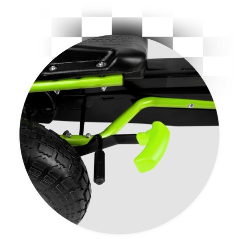 Gokart dziecięcy na pedały RK-594 zielony Gokart dziecięcy na pedały RK-594 zielony