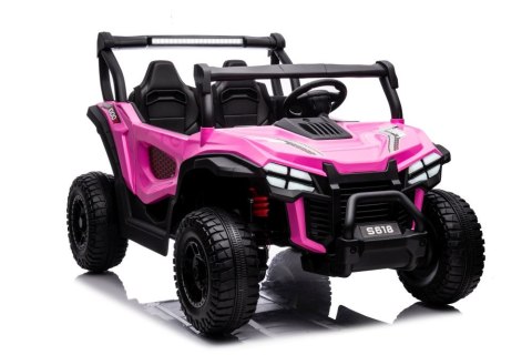 Auto Na Akumulator S618 Różowe 4x4 Auto Na Akumulator S618 Różowe 4x4