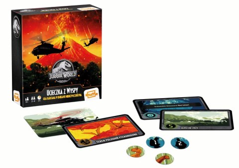 Gra Karciana Jurassic World Ucieczka Z Wyspy Karty Gra Karciana Jurassic World Ucieczka Z Wyspy Karty