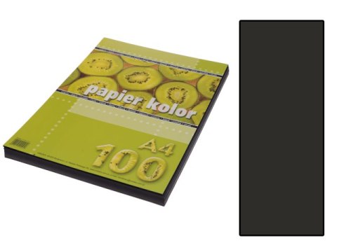 Papier ksero kolorowy A4 100k. KRESKA czarny (jk) Papier ksero kolorowy A4 100k. KRESKA czarny (jk)