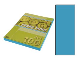 Papier ksero kolorowy A4 100k. KRESKA niebieski
