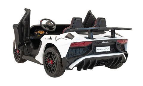 Pojazd Lamborghini Aventador SV Biały