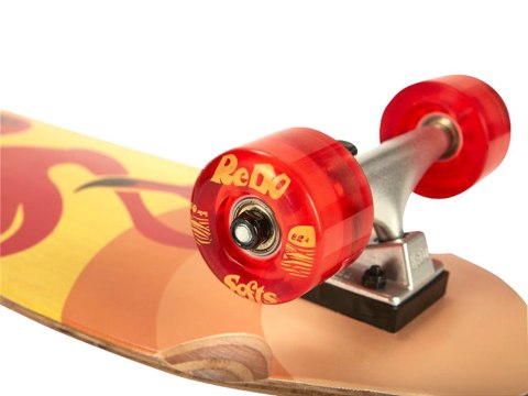 Drewniana Deskorolka ReDo Flaming 100kg SP0742 Drewniana Deskorolka ReDo Flaming 100kg SP0742