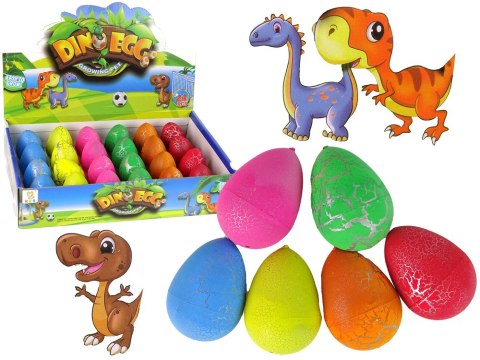 Wykluwające się Magiczne Jajko Dinozaura Rosnące 6 cm Kolory Wykluwające się Magiczne Jajko Dinozaura Rosnące 6 cm Kolory