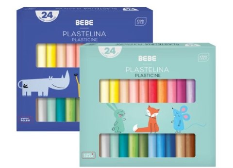 Plastelina INTERDRUK BB KIDS 24 kolory Plastelina INTERDRUK BB KIDS 24 kolory