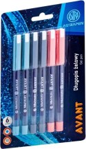 Długopis żelowy Avant Astra Pen - blister 6 szt.