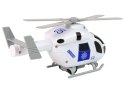 Helikopter Policyjny Biały Dźwięk Światła Śmigła