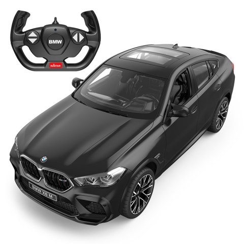 BMW X6 M czarny RASTAR model 1:14 Zdalnie sterowane auto + Pilot 2,4 GHz BMW X6 M czarny RASTAR model 1:14 Zdalnie sterowane auto + Pilot 2,4 GHz