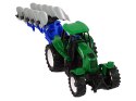 Zielony Traktor z Pługiem Farma
