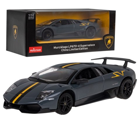Lamborghini Murcielago LP670-4 SuperVeloce RASTAR model 1:32 Metalowa karoseria + Gumowe koła Lamborghini Murcielago LP670-4 SuperVeloce RASTAR model 1:32 Metalowa karoseria + Gumowe koła