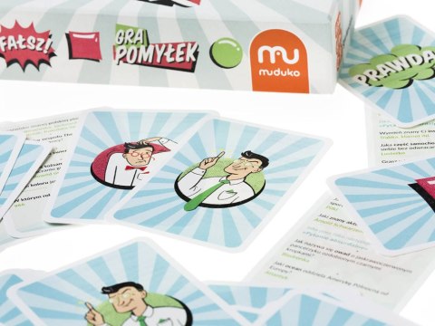 MUDUKO Gra Gra pomyłek Prawda Fałsz Quiz GR0409 MUDUKO Gra Gra pomyłek Prawda Fałsz Quiz GR0409