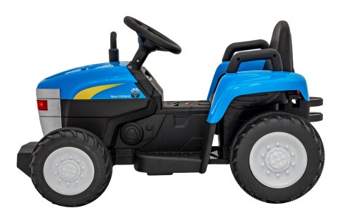 Traktor Z Przyczepą New Holland T7 Niebieski Traktor Z Przyczepą New Holland T7 Niebieski