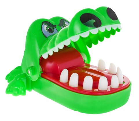 Mini Gra zręcznościowa "Krokodyl u dentysty" dla dzieci 3+ i dorosłych + Ćwiczenie refleksu Mini Gra zręcznościowa "Krokodyl u dentysty" dla dzieci 3+ i dorosłych + Ćwiczenie refleksu